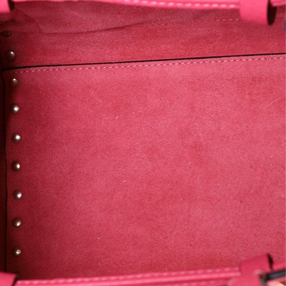 Valentino Garavani Rockstud Drawstring Tote Leather Pink - Picture 5 of 7